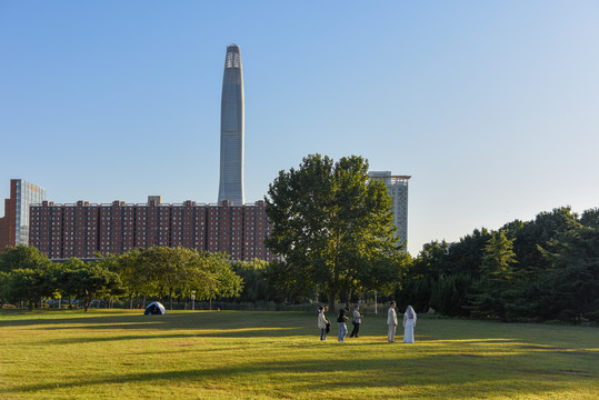 天津新公園亮相，城市綠肺開啟新篇章
